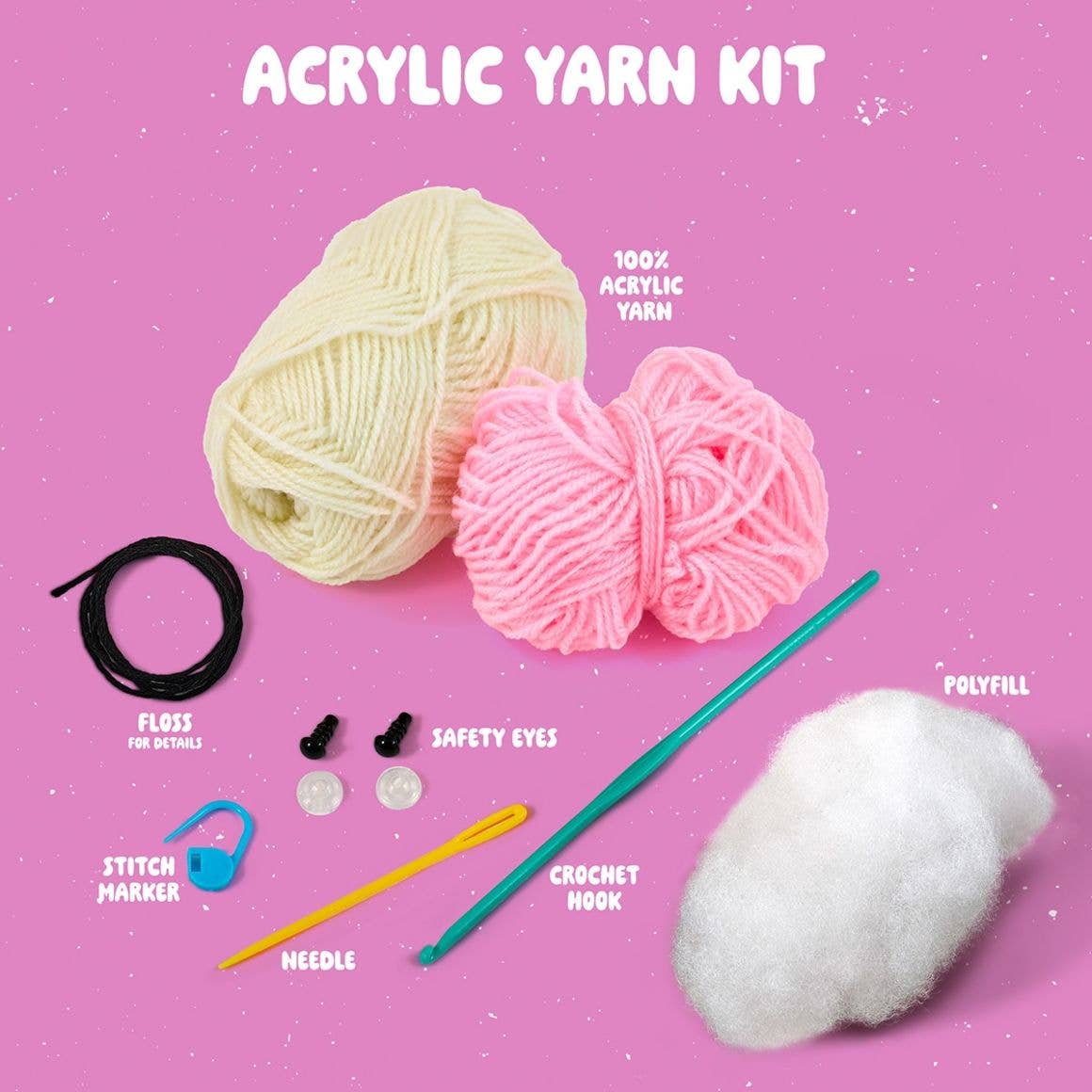 Bucilla Amigurumi Crochet Kit - Cate the Cake