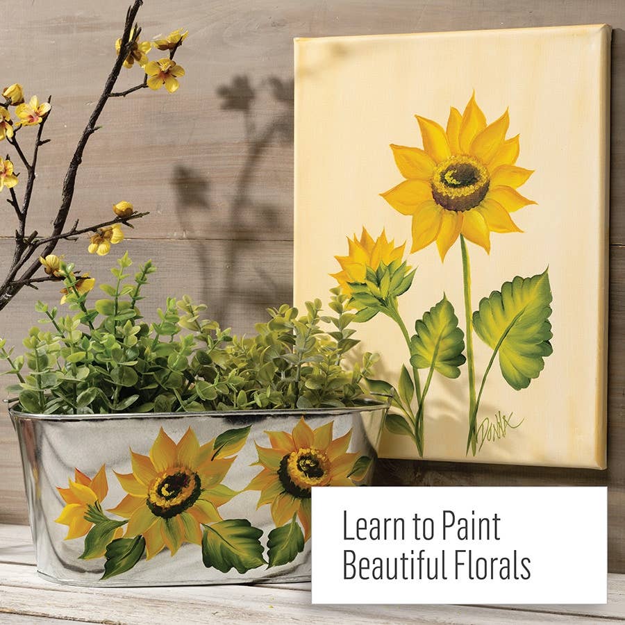 Learn To Paint - Sunflower