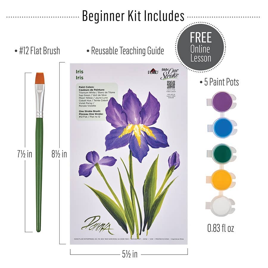 Learn To Paint - Iris