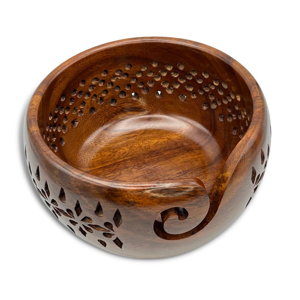 Rosewood Yarn Bowls