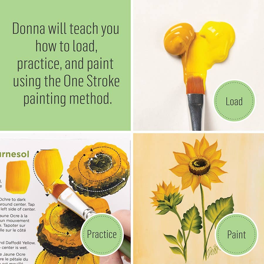 Learn To Paint - Sunflower