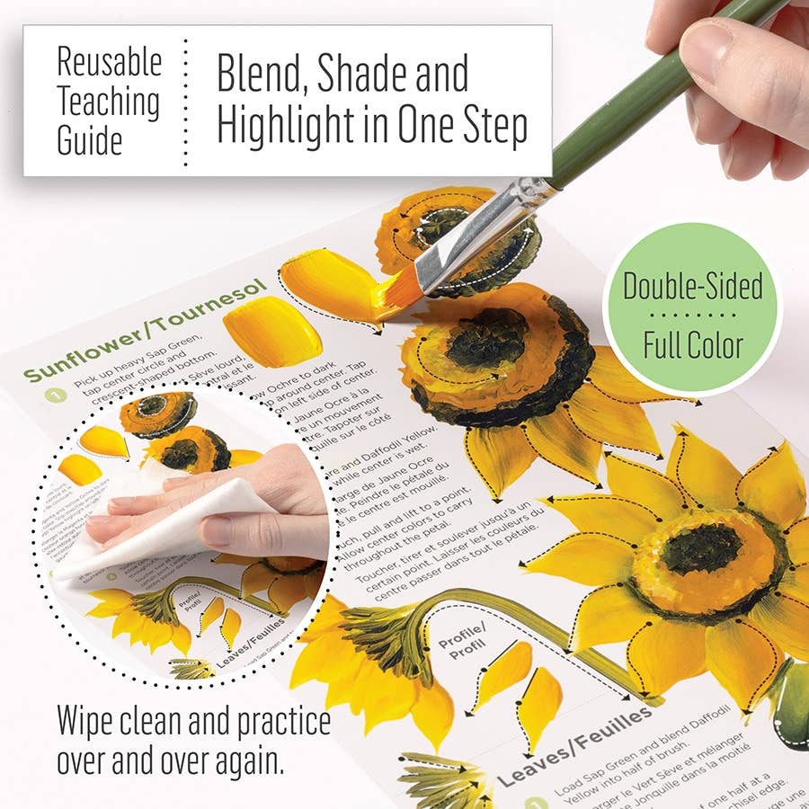 Learn To Paint - Sunflower