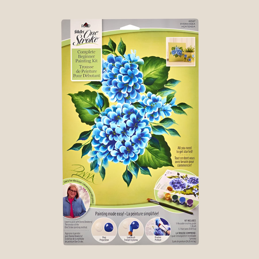 Learn To Paint - Hydrangea