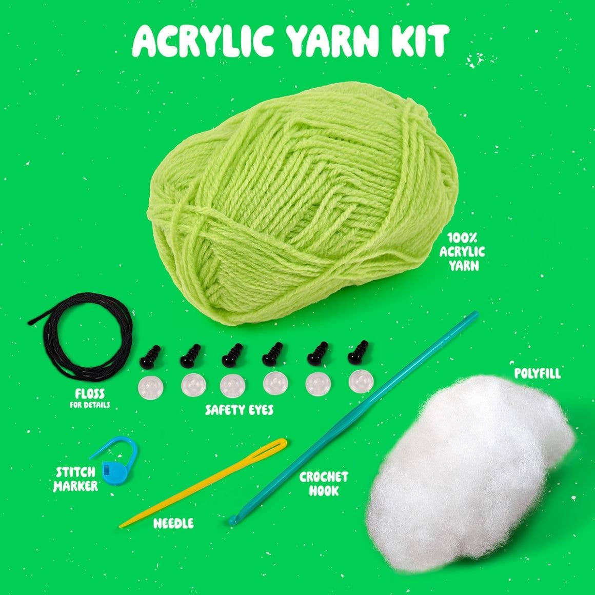 Amigurumi Crochet Kit - Triplets in a Pod