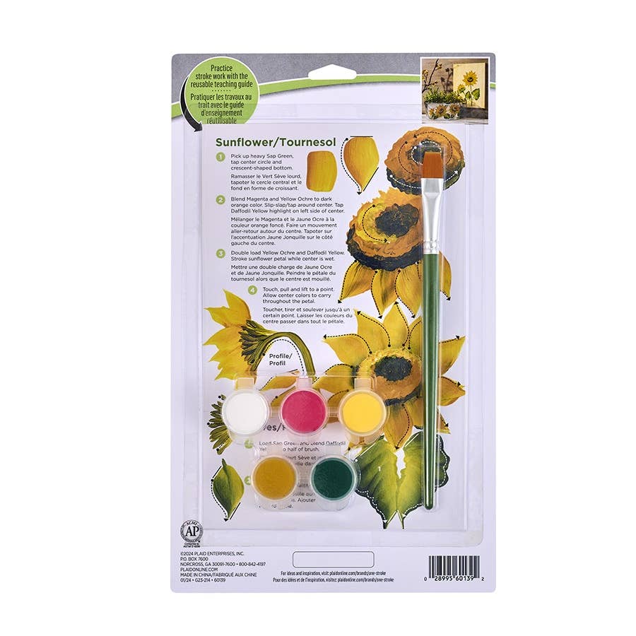 Learn To Paint - Sunflower