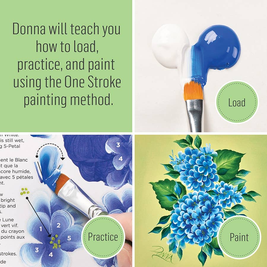 Learn To Paint - Hydrangea