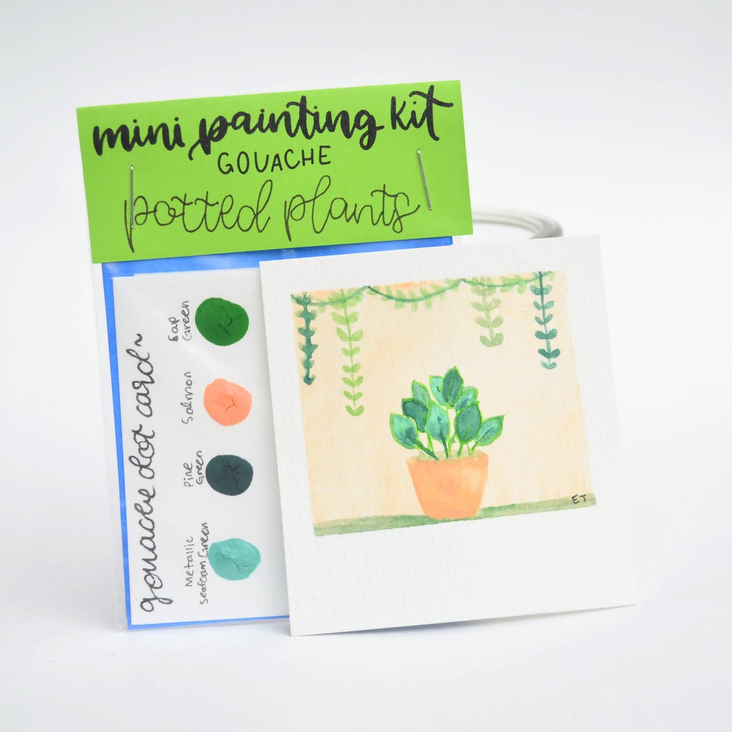Mini Painting Kit Bundle- Gouache Classics: With Brush