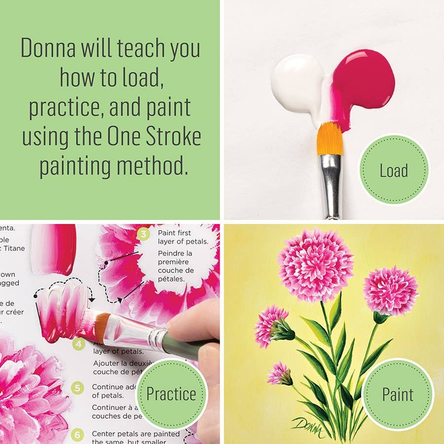 Learn To Paint - Carnation