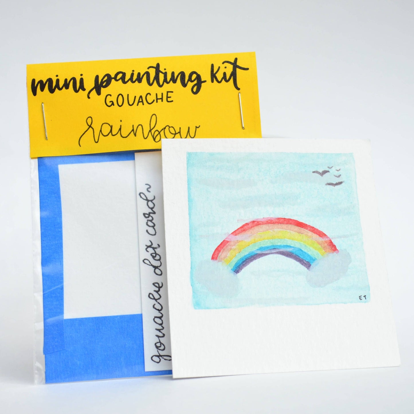 Mini Painting Kit Bundle- Gouache Classics: With Brush