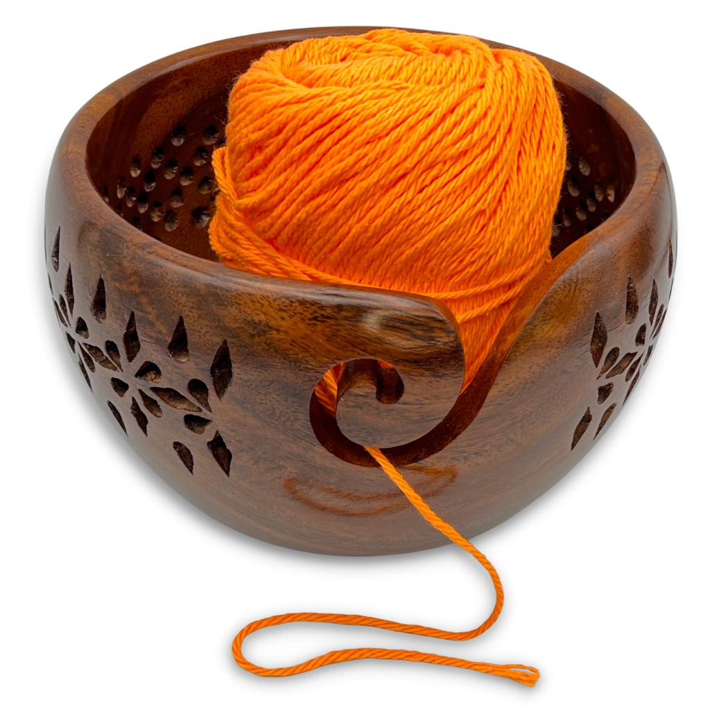 Rosewood Yarn Bowls