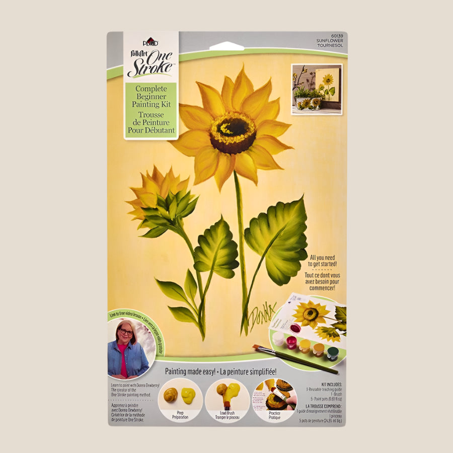Learn To Paint - Sunflower