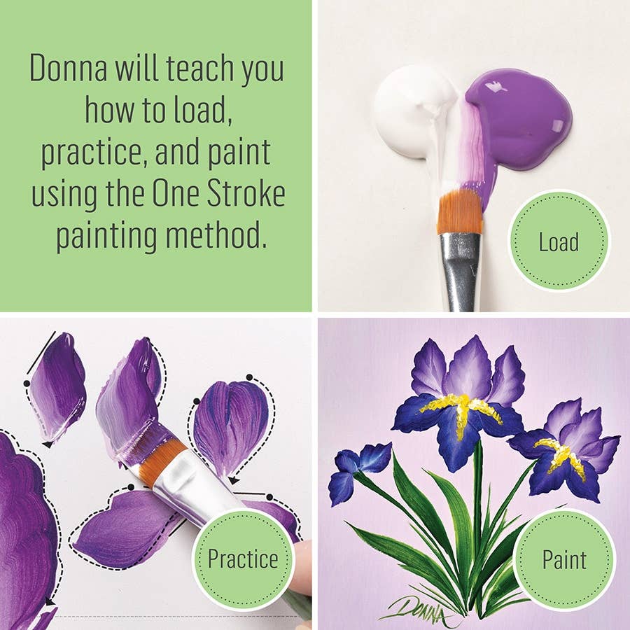 Learn To Paint - Iris