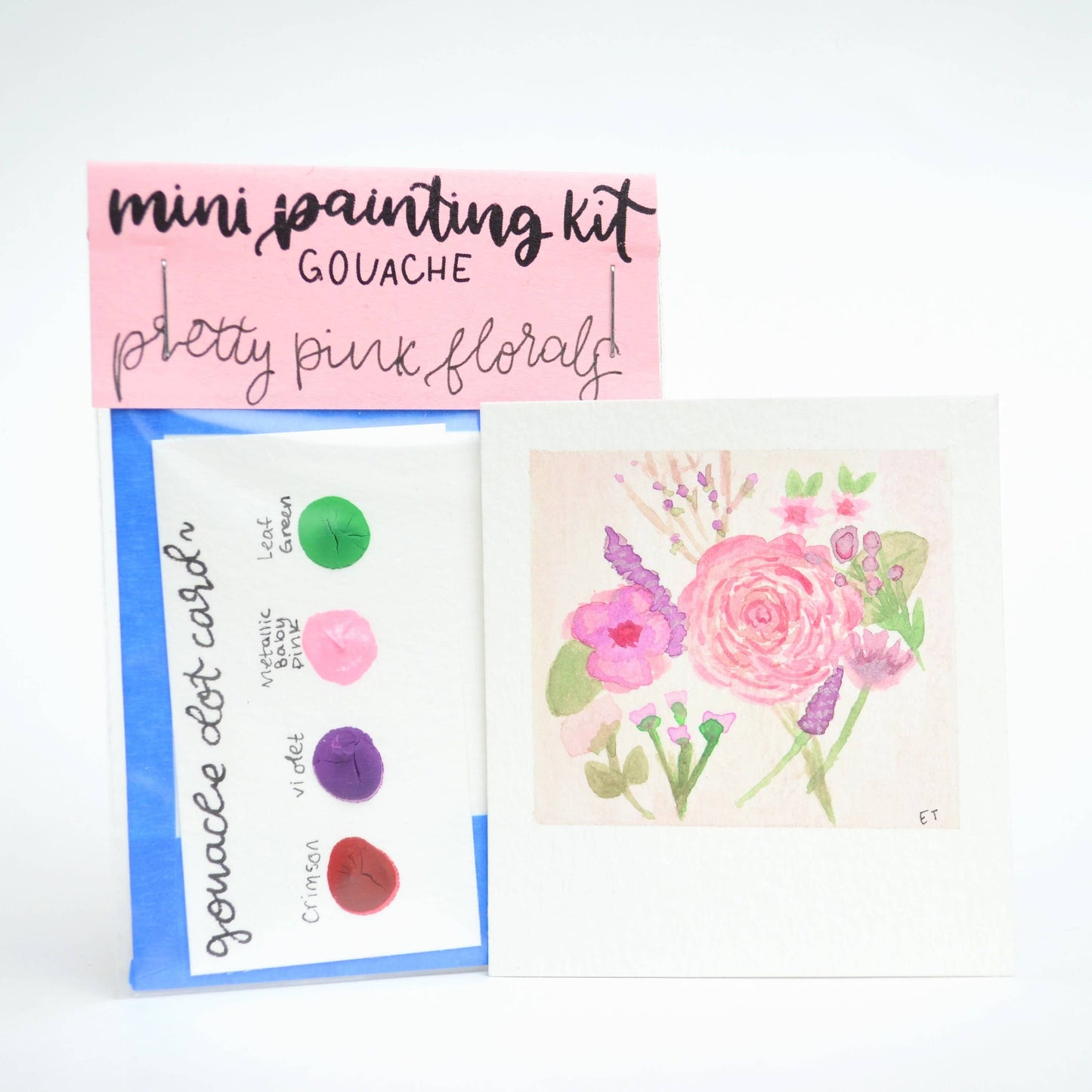 Mini Painting Kit Bundle- Gouache Classics: With Brush