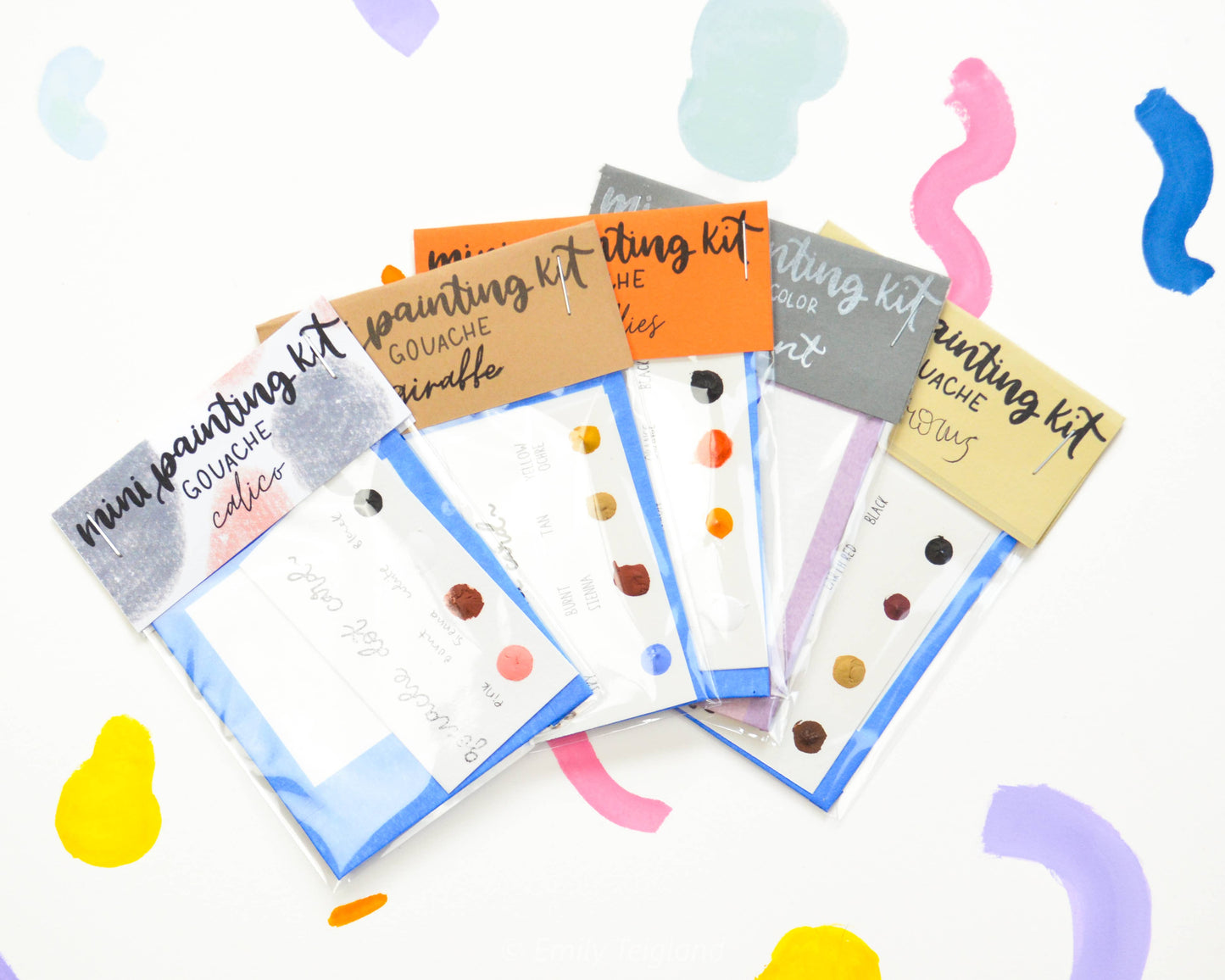 Mini Painting Bundle- Animal Friends: With Brush