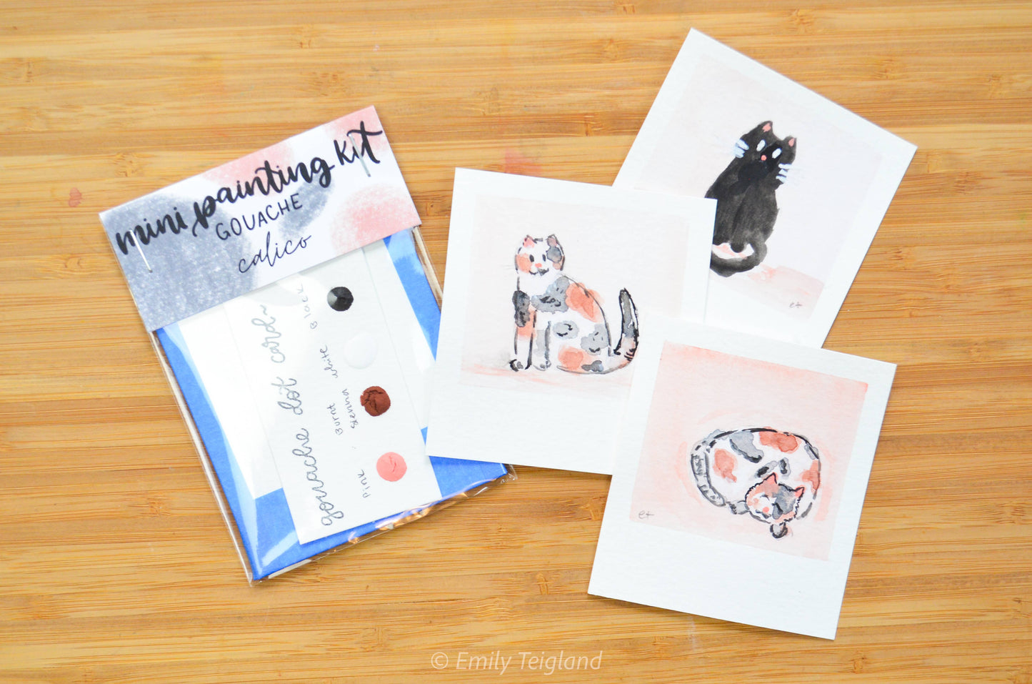 Mini Painting Bundle- Animal Friends: With Brush