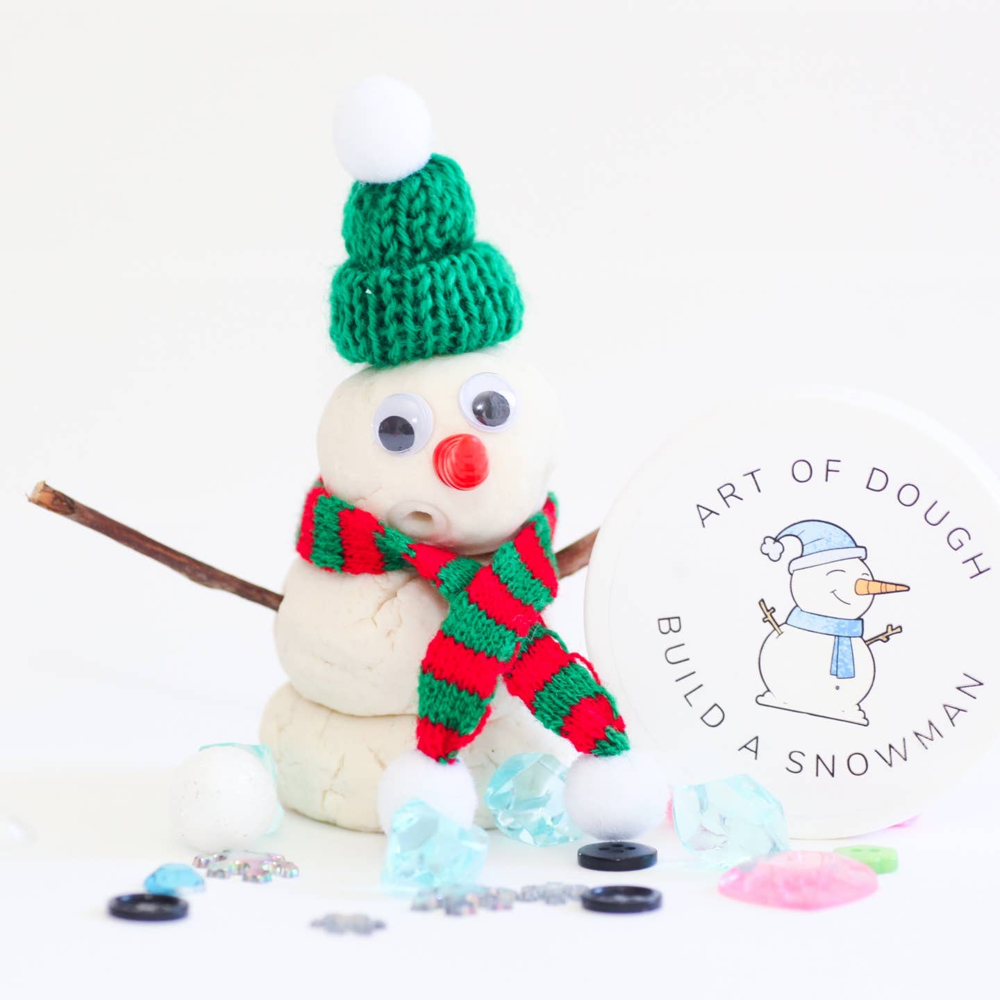 Snowman Sensory Jar