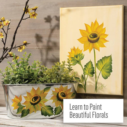 Learn To Paint - Sunflower