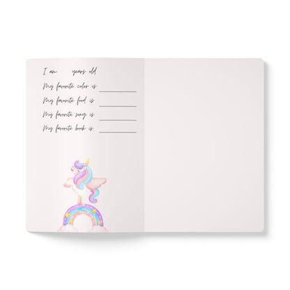 Unicorn Softcover Journal