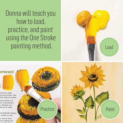 Learn To Paint - Sunflower