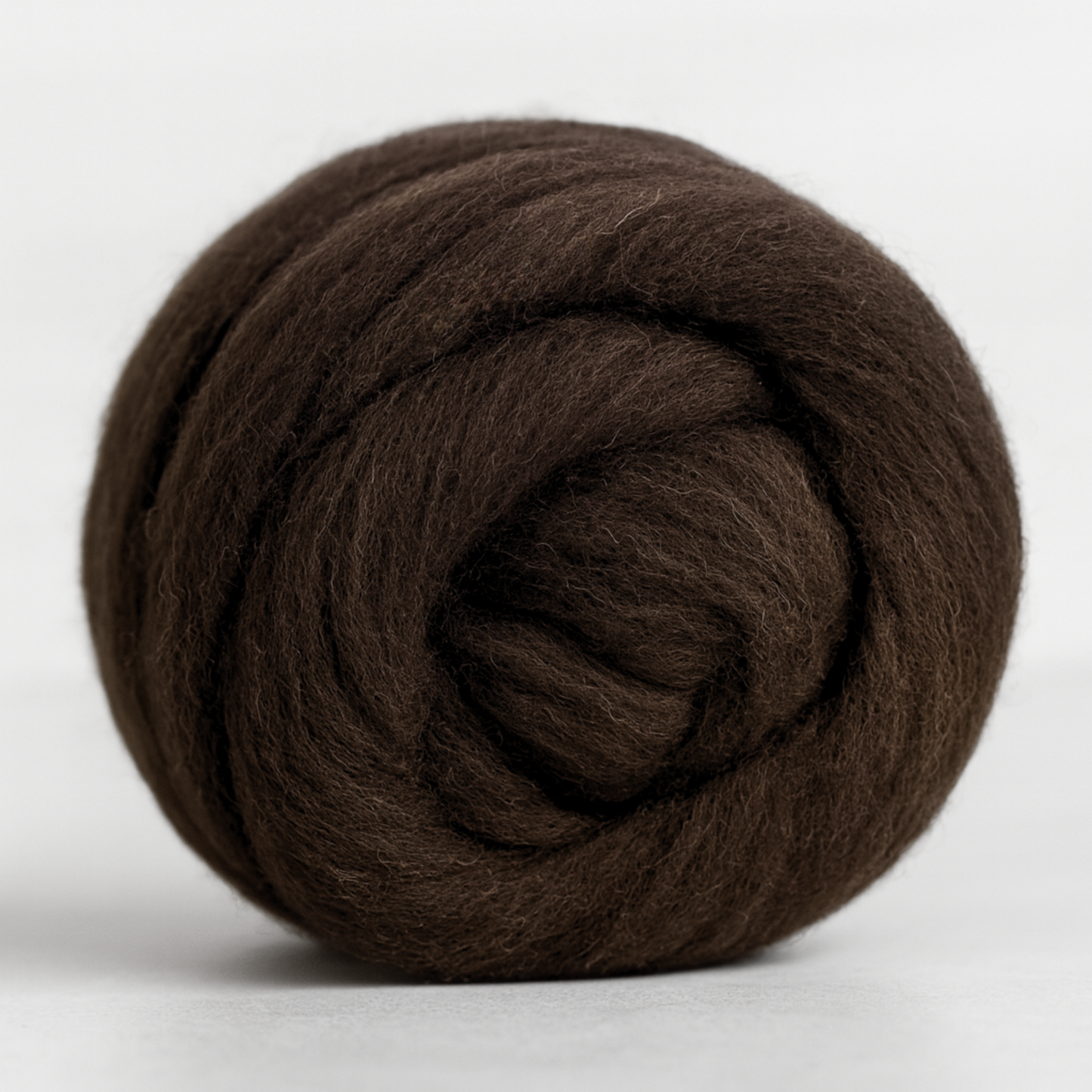 Natural Brown Corriedale Cross Combed Wool Top