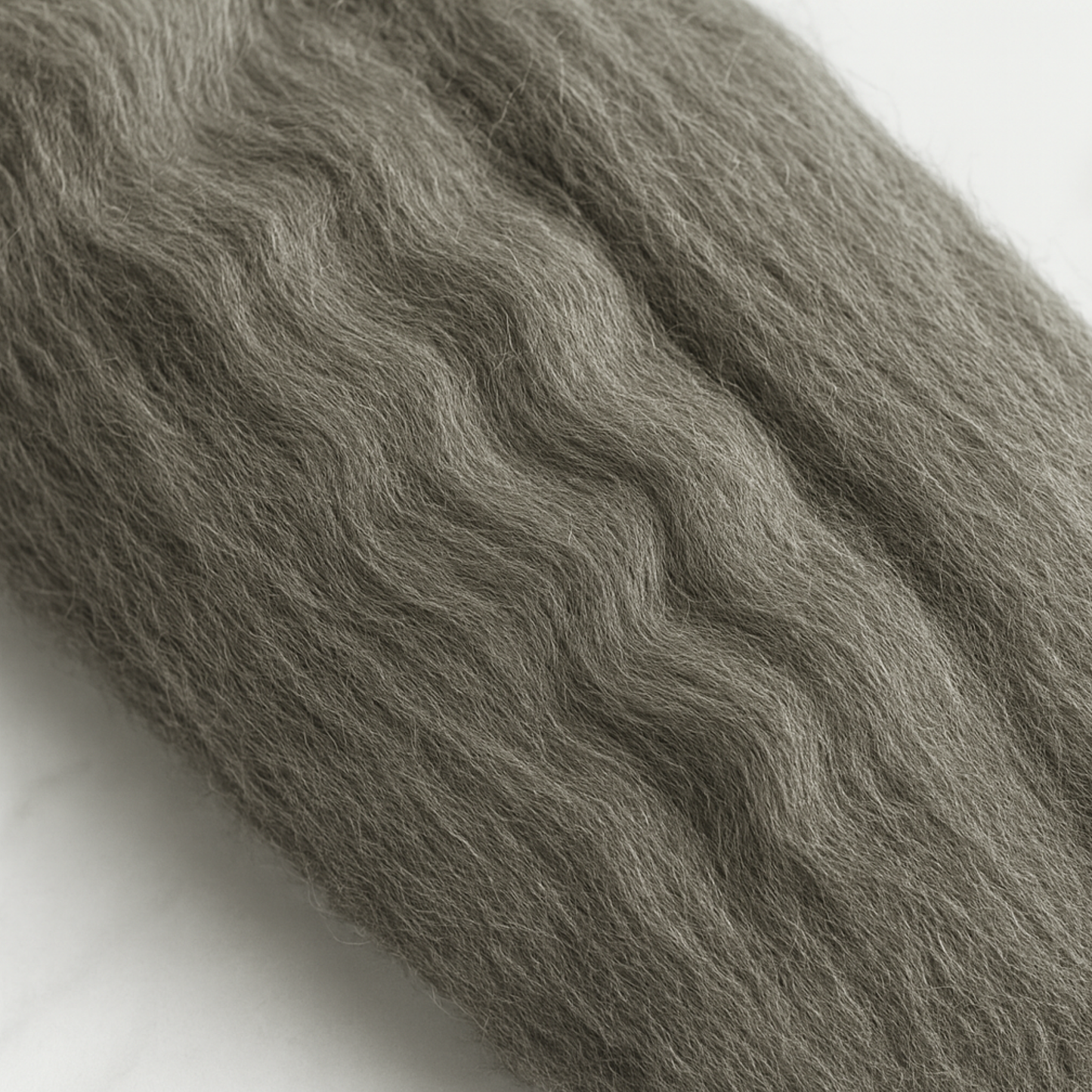 Natural Gray Corriedale Cross Combed Wool Top