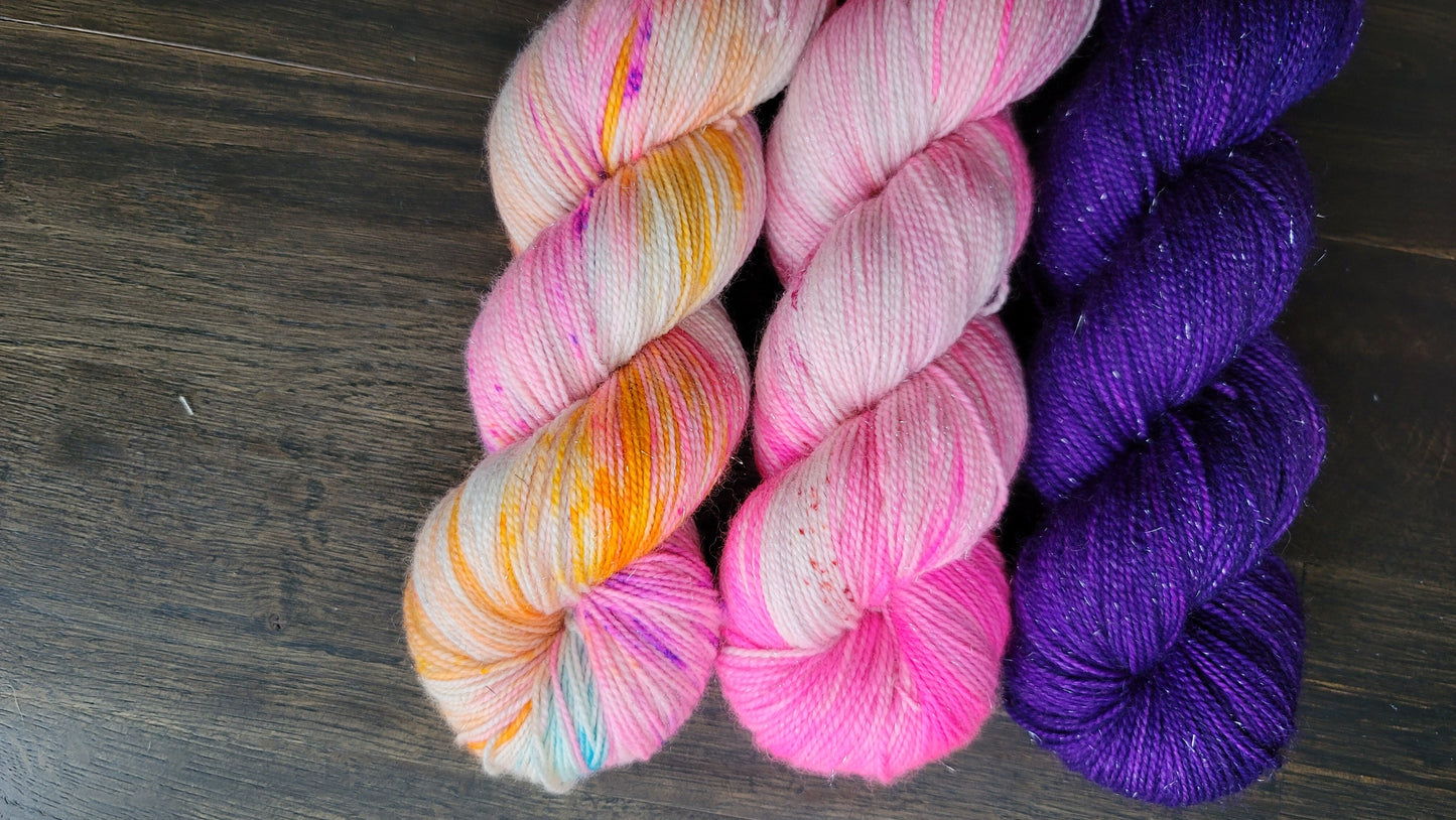 Meditate 3 skein kit Yarn crochet knit