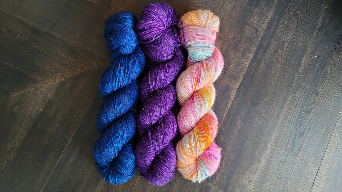 Moon Magick 3 skein kit (yarn crochet knit )