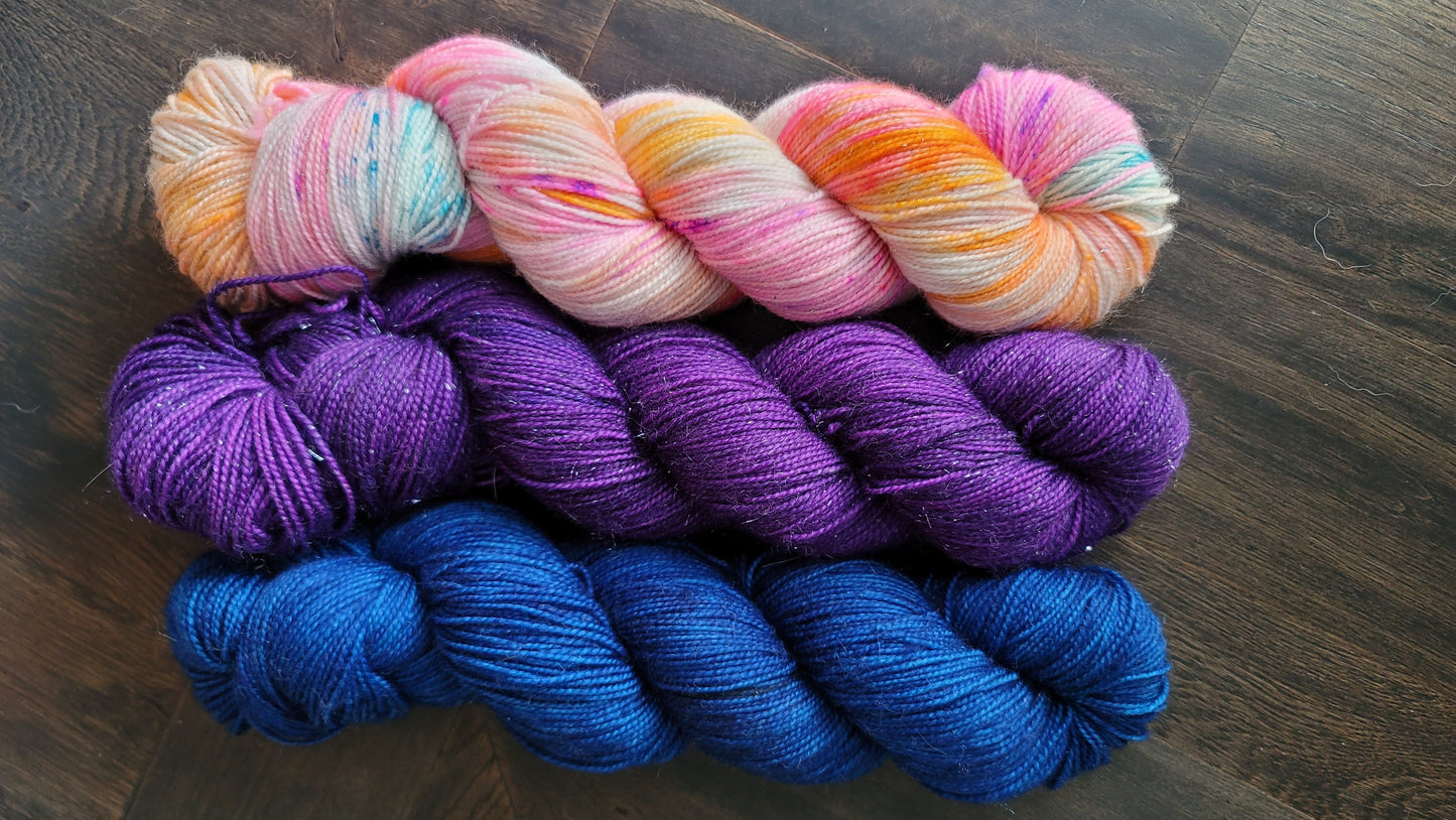 Moon Magick 3 skein kit (yarn crochet knit )