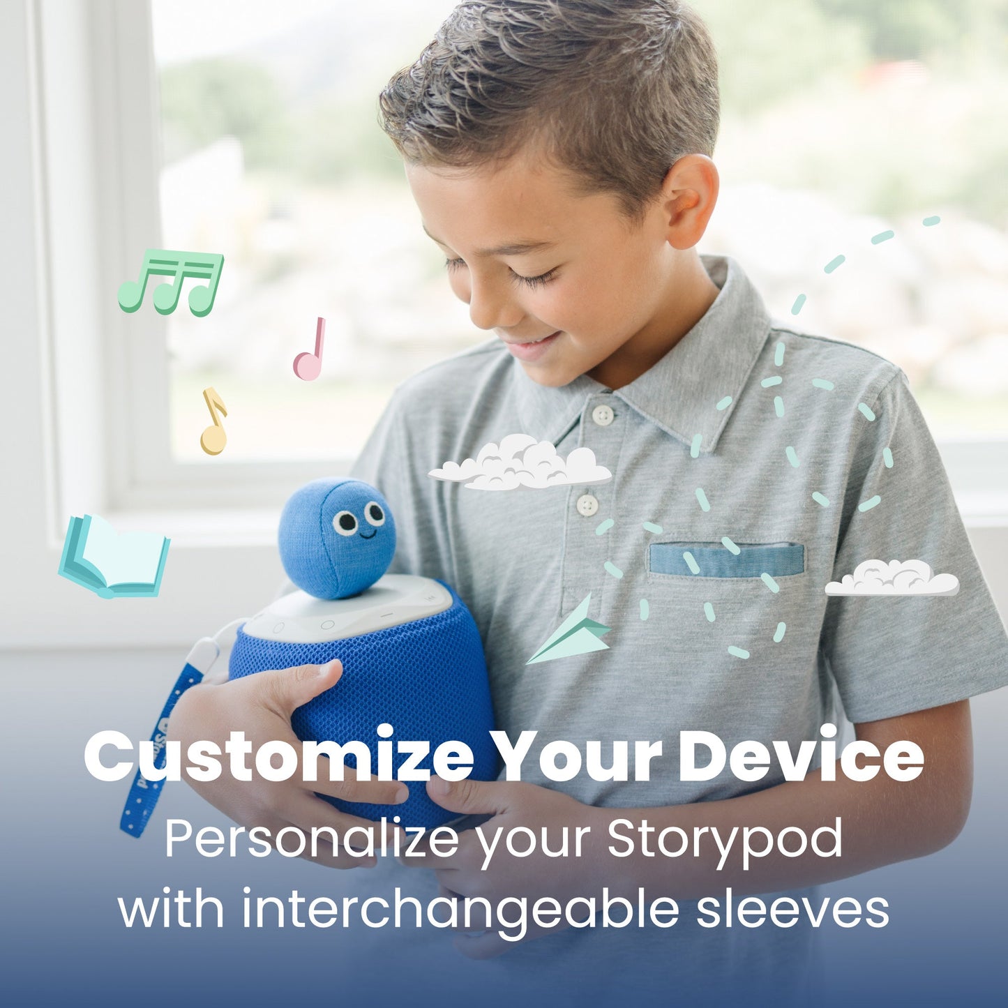 Blue Sleeve for The Storypod