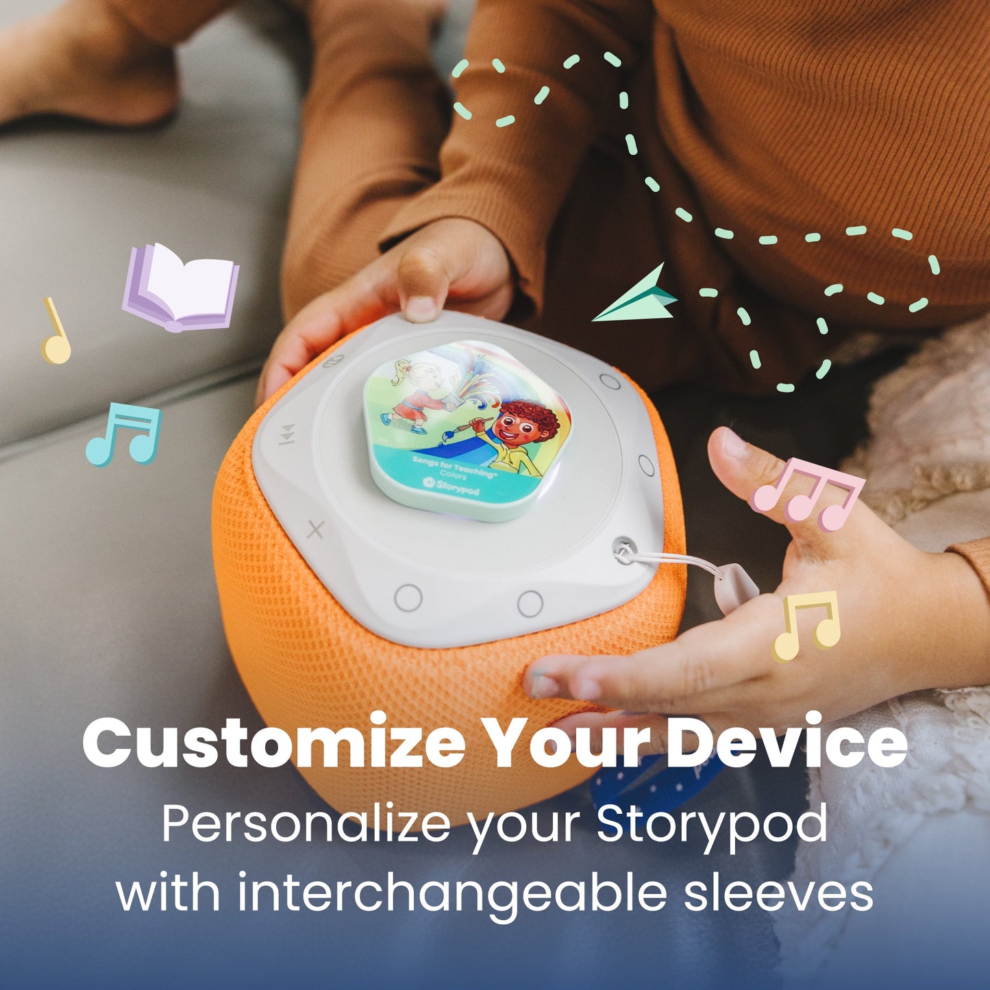 Orange Sleeve for The Storypod
