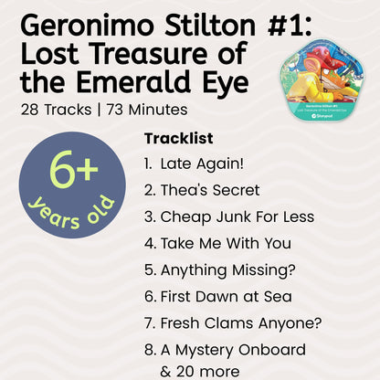 Geronimo Stilton #1: Lost Treasure of the Emerald Eye