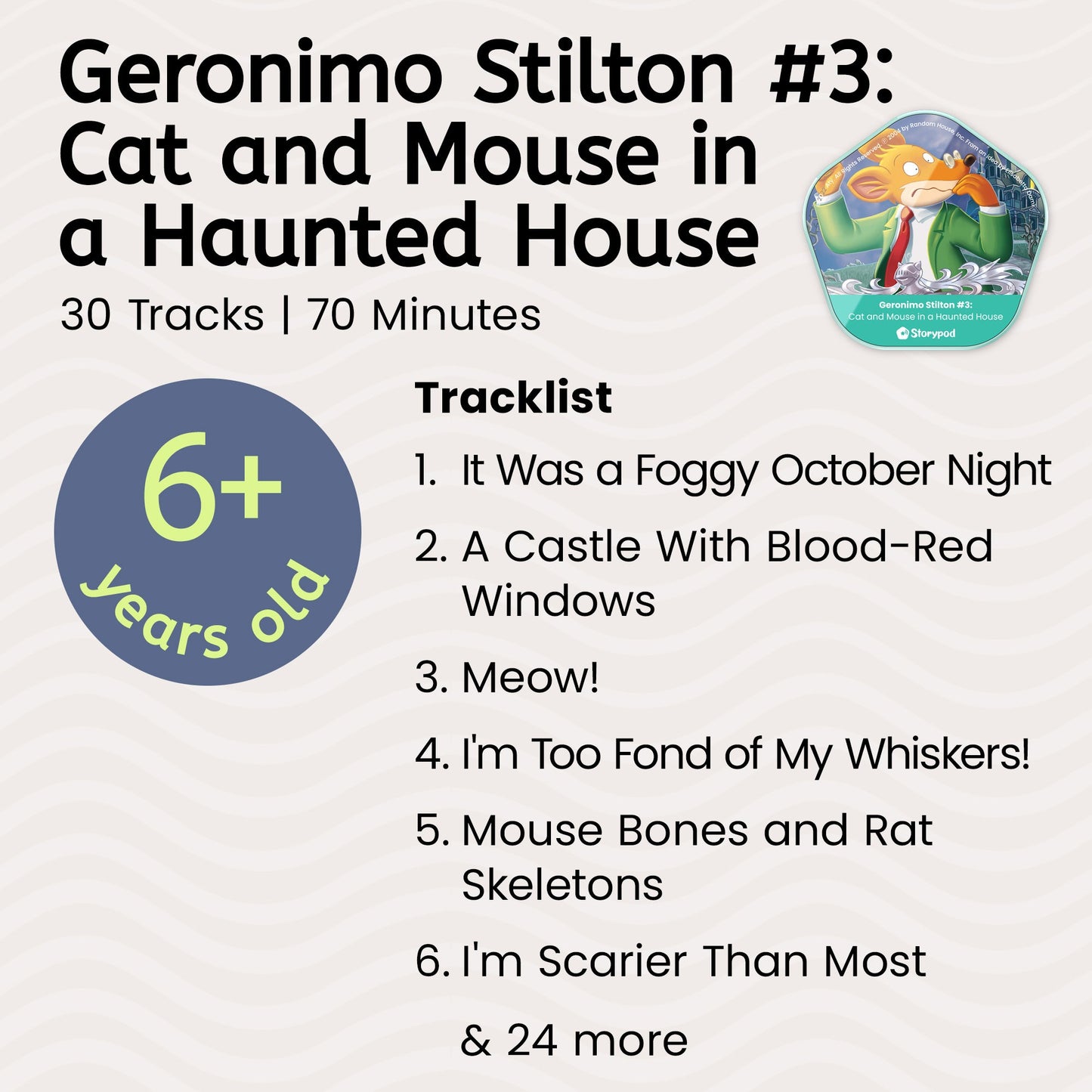 Geronimo Stilton #3: Cat and Mouse in a Haunted House