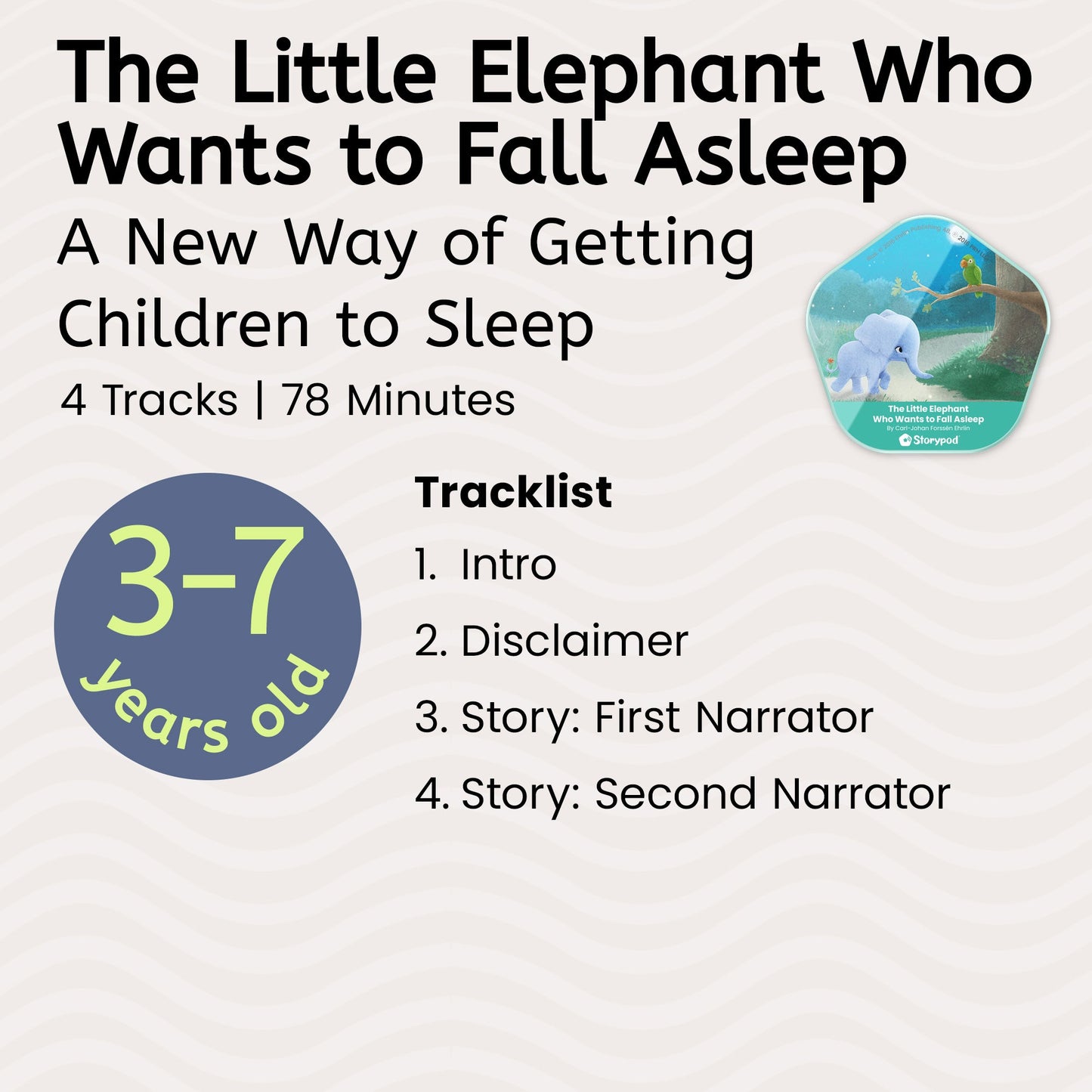 The Little Elephant Who Wants to Fall Asleep