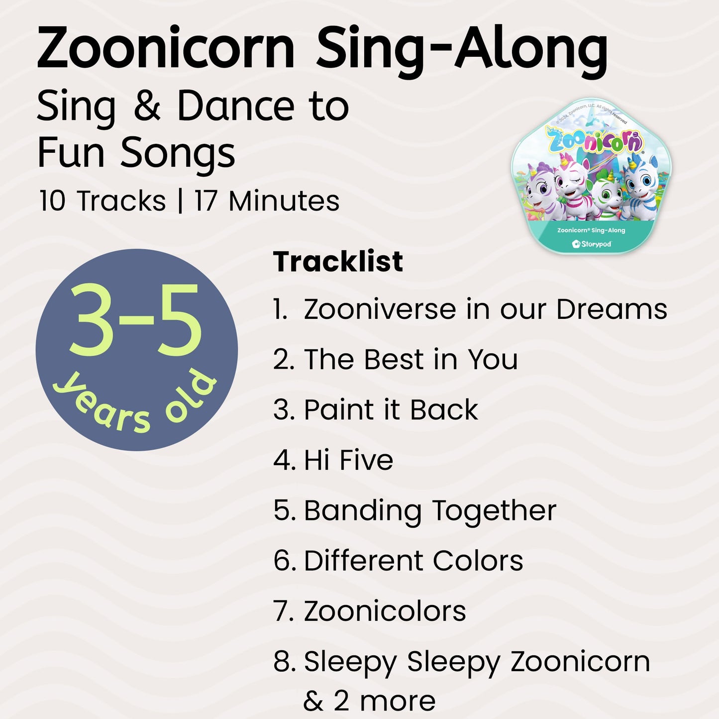Zoonicorn Sing-Along