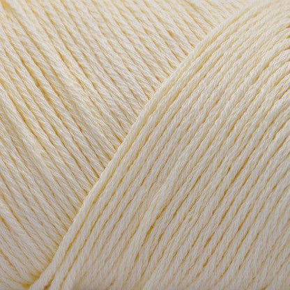Cotton Fine Yarn Fingering Weight Yarn | 50 grams, 215 Yards | 80% Pima Cotton 20% Merino Wool