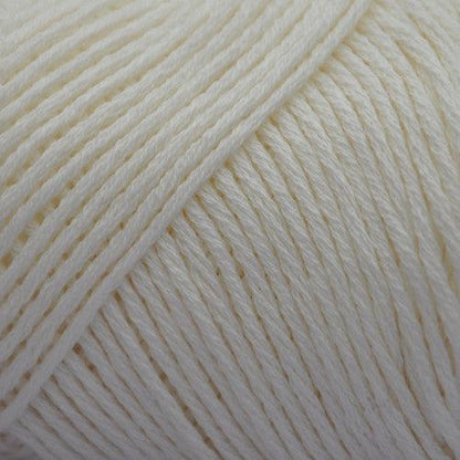 Cotton Fine Yarn Fingering Weight Yarn | 50 grams, 215 Yards | 80% Pima Cotton 20% Merino Wool