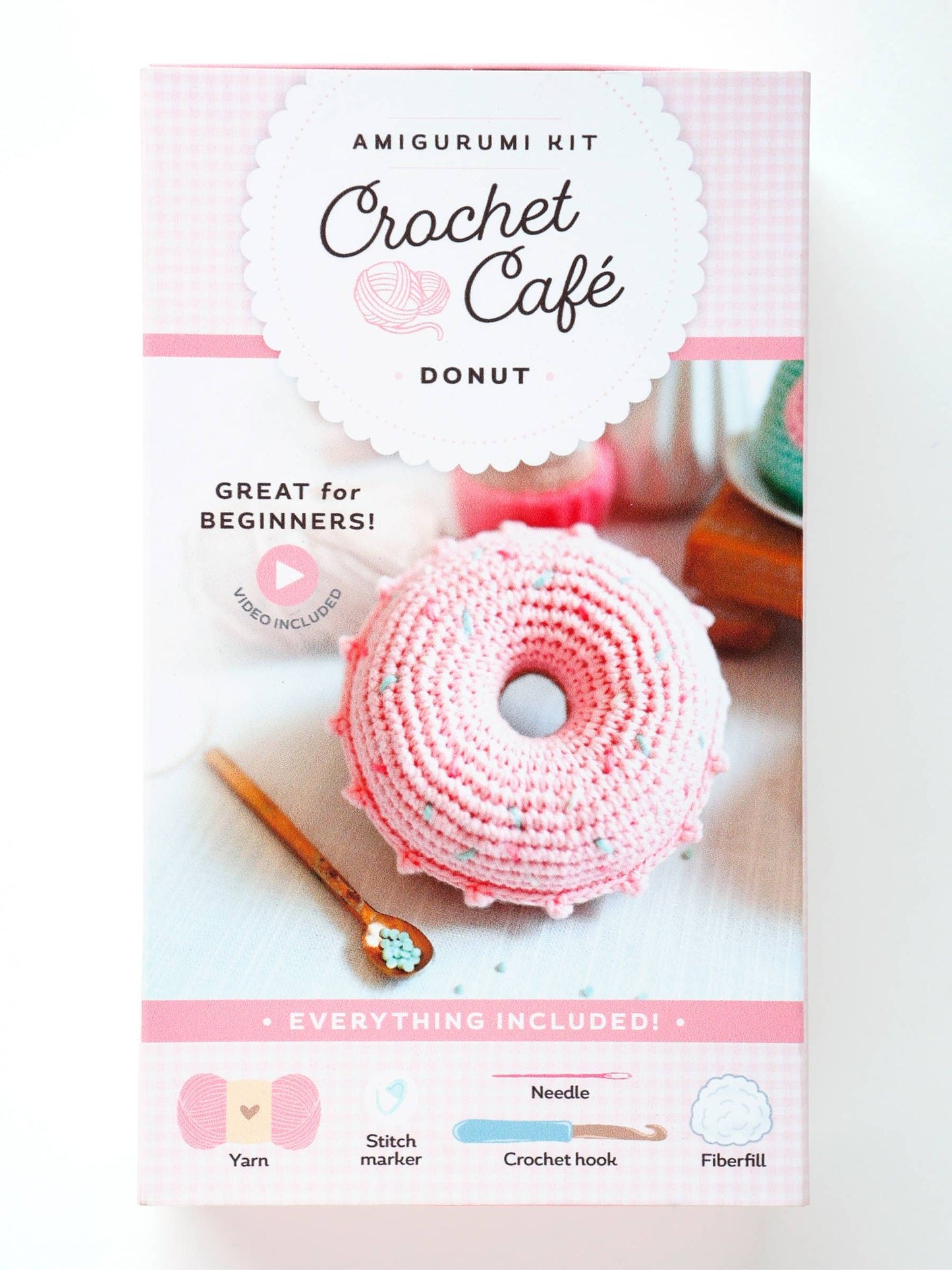 Crochet Café Amigurumi Kit Donut