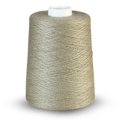 Revolution Fibers Zephira Wool-Silk 1lb Cones | 2/18 Lace Weight Yarn | 50% Superfine Merino Wool & 50% Tussah Silk