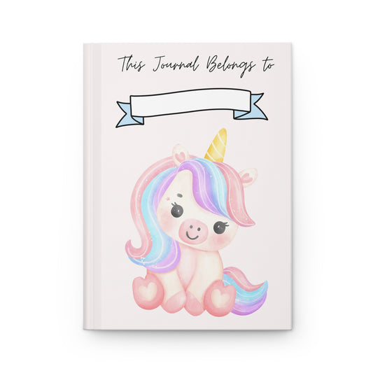 Unicorn Hardcover Journal