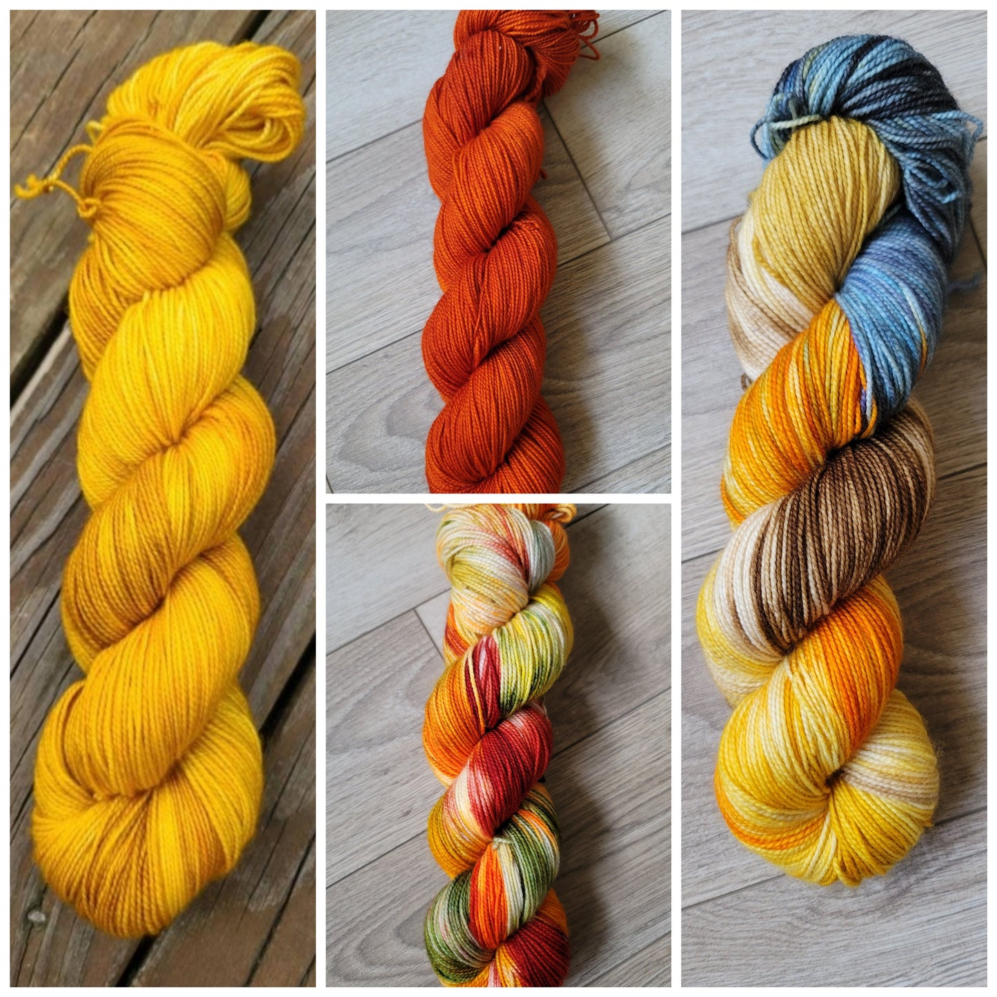 Happy Harvest 4 skein kit