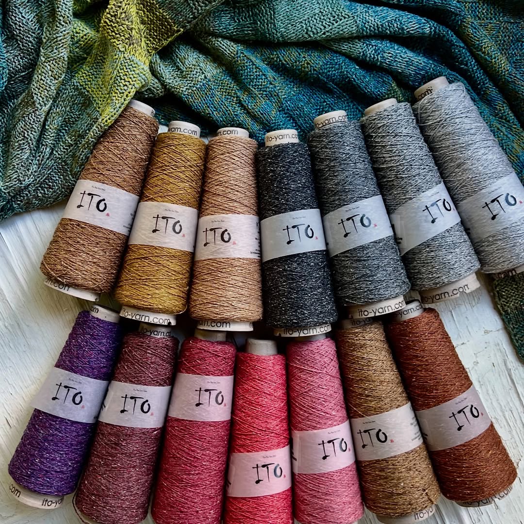 Organic Silk Noil Weaving Yarn Cone