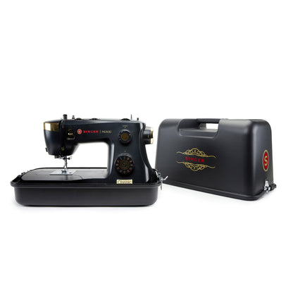 SINGER® HD500 Classic Black Sewing Machine & Hard Carrying Case Bundle