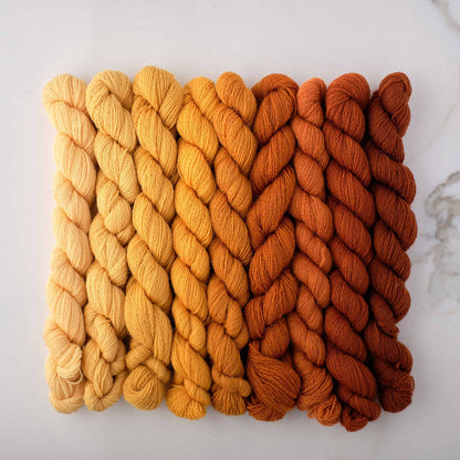 Appletons Wool Yarn - Autumn Yellow 471 - 479