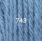 Appletons Wool Yarn - Bright China Blue 741-749