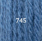 Appletons Wool Yarn - Bright China Blue 741-749