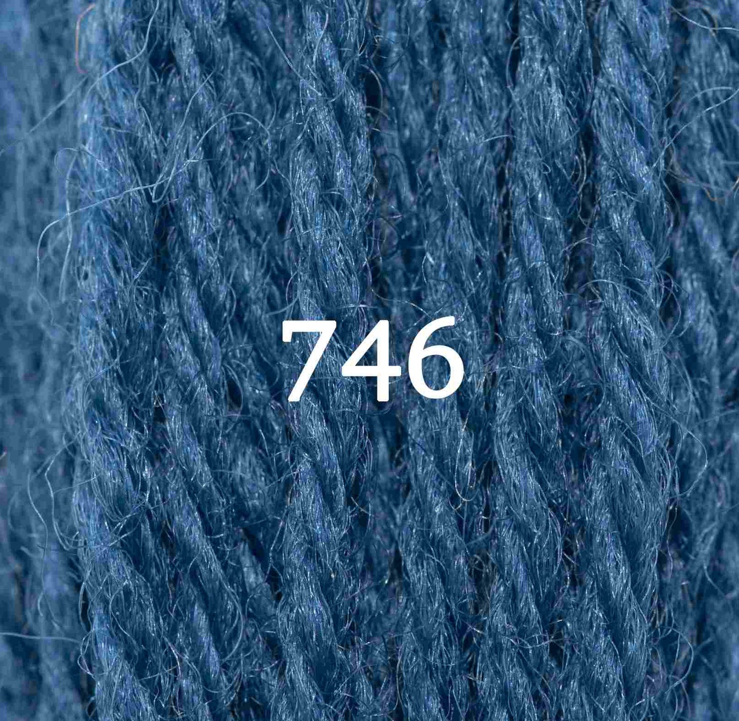 Appletons Wool Yarn - Bright China Blue 741-749