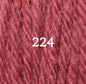 Appletons Wool Yarn - Bright Terra Cotta 221 - 227