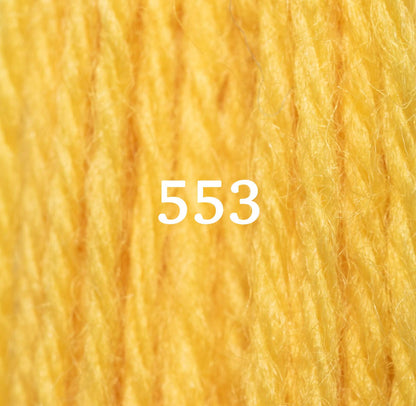 Appletons Wool Yarn - Bright Yellow 551 - 557