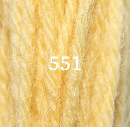 Appletons Wool Yarn - Bright Yellow 551 - 557
