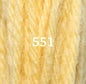 Appletons Wool Yarn - Bright Yellow 551 - 557